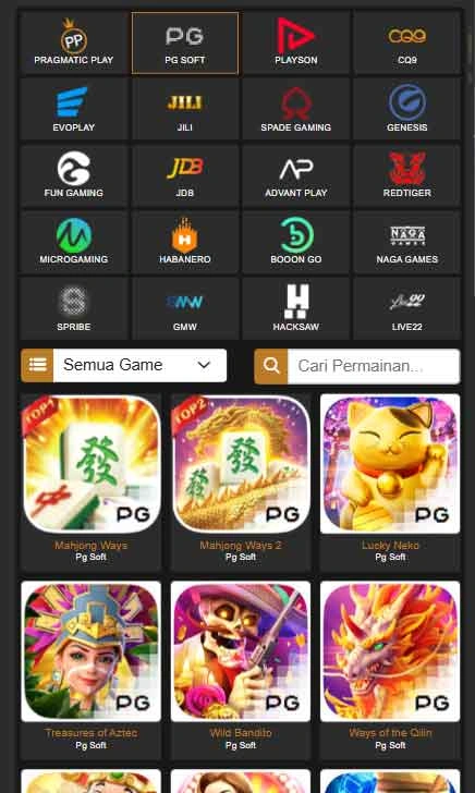 Slot PG Soft Demo Online Terbaru App Fun pilih game
